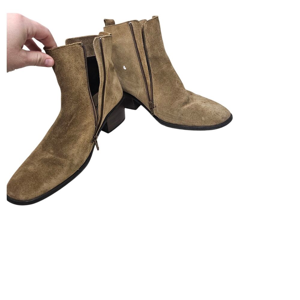 Naot 41 Ethic Suede Leather Ankle Boot Comfort Western Casual Minimalist - Picture 2 of 4
